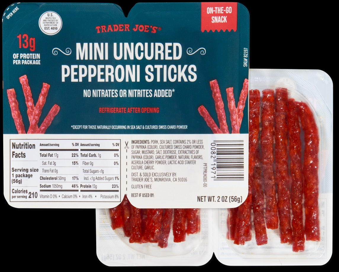 Mini Uncured Pepperoni Sticks
