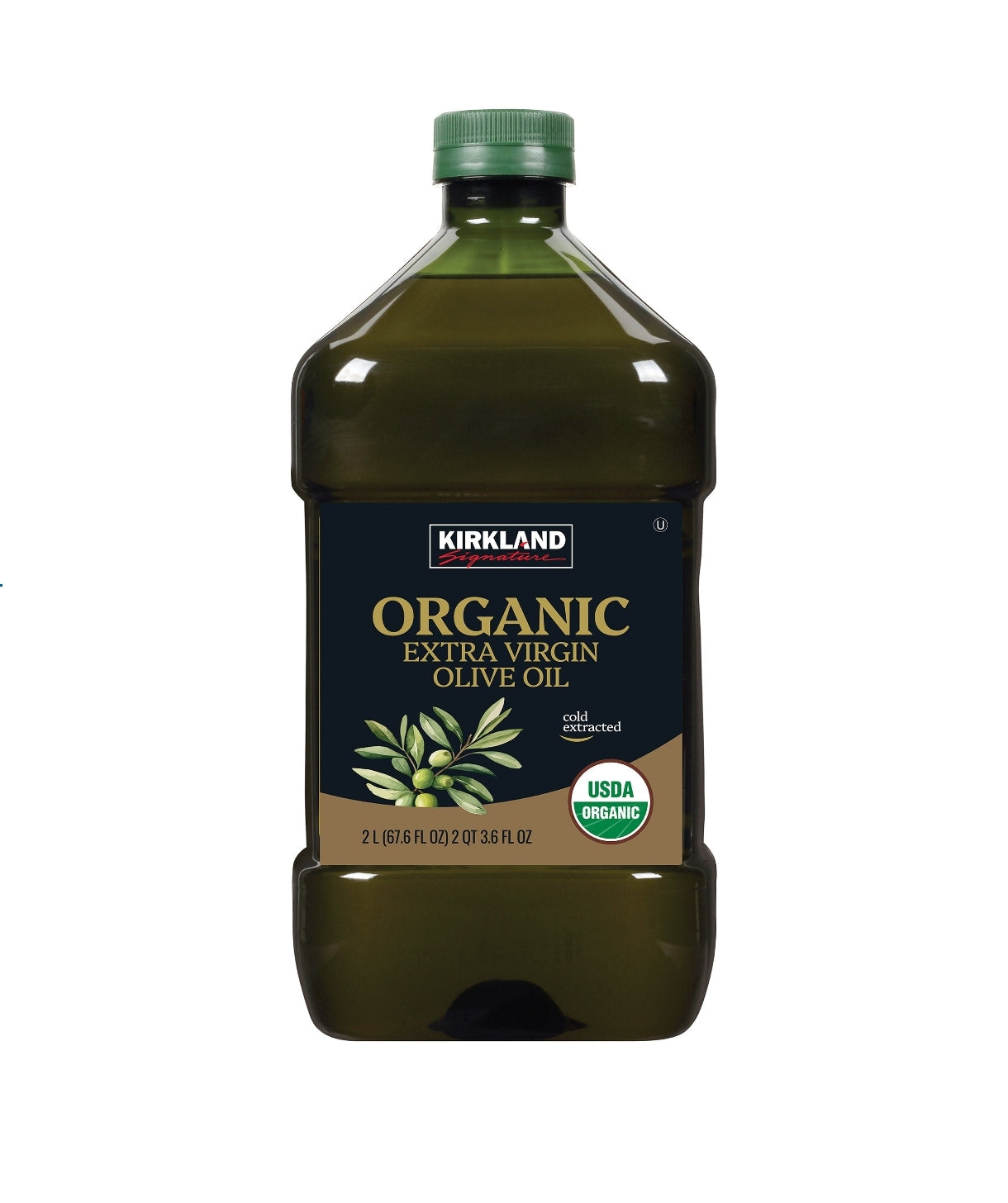 Kirkland Signature, Organic Extra Virgin Olive Oil, 2 L