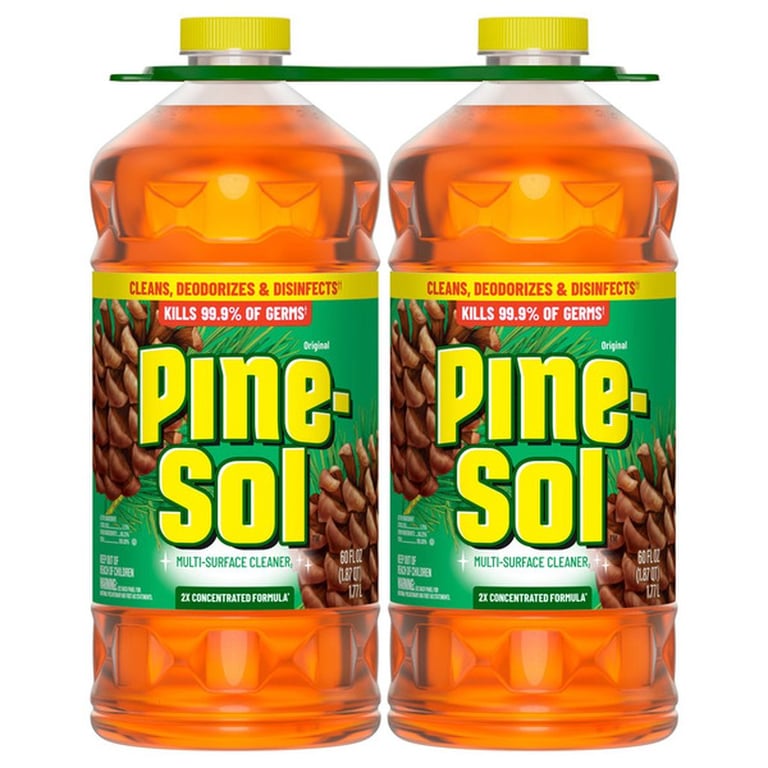 Pine Sol 2X Concentrated Cleaner, 60 fl oz, 2-count