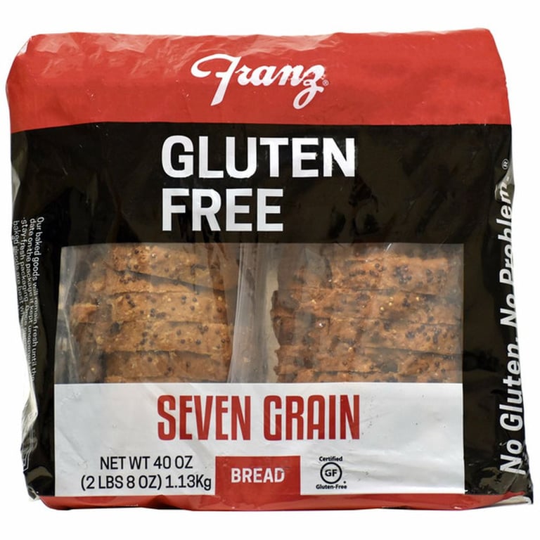 Franz Gluten Free 7 Graun Bread 2 Pack 29 ounces each