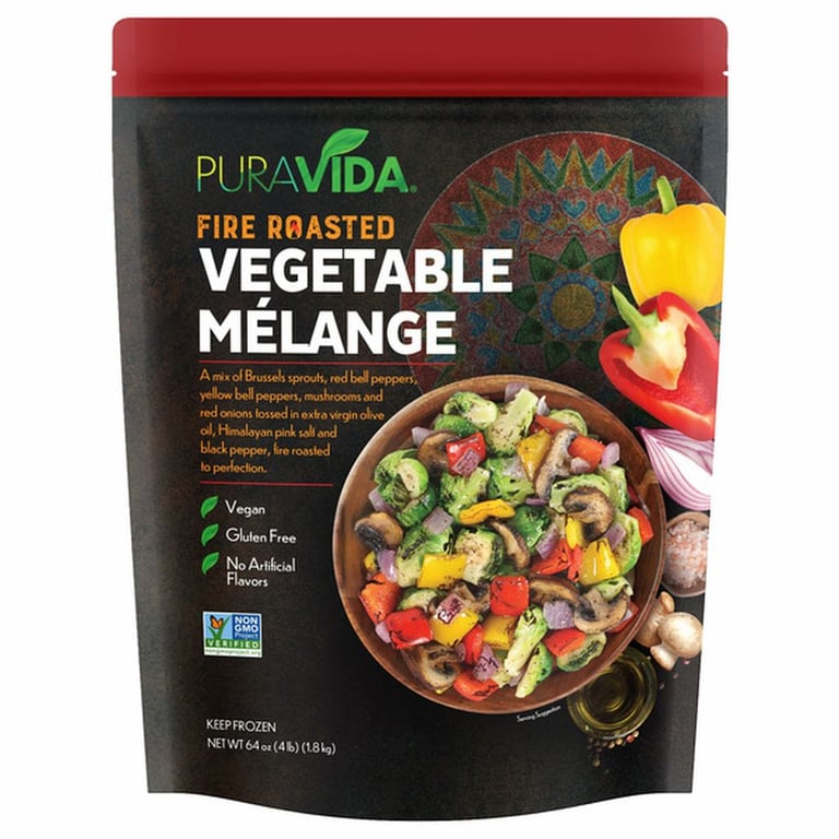 PuraVida Fire Roasted Vegetable Melange, 64 oz