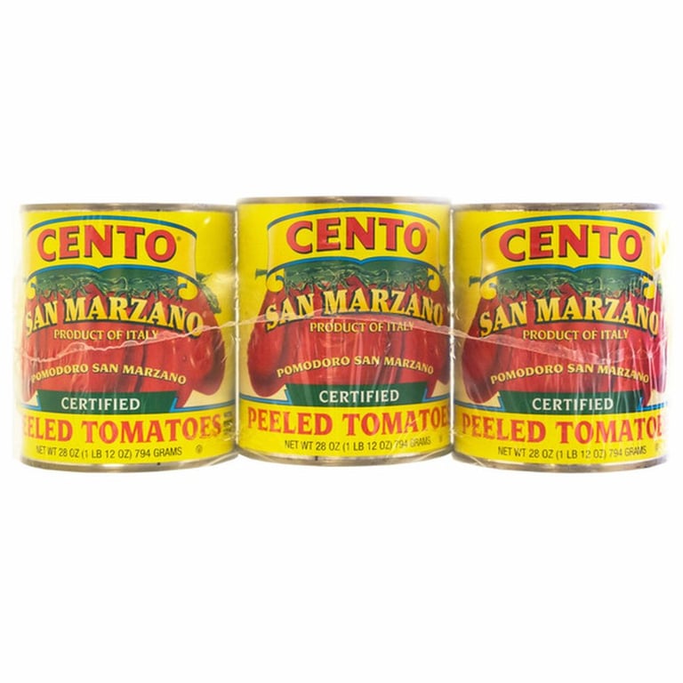 Cento San Marzano Tomatoes, Peeled, 28 oz, 3-count