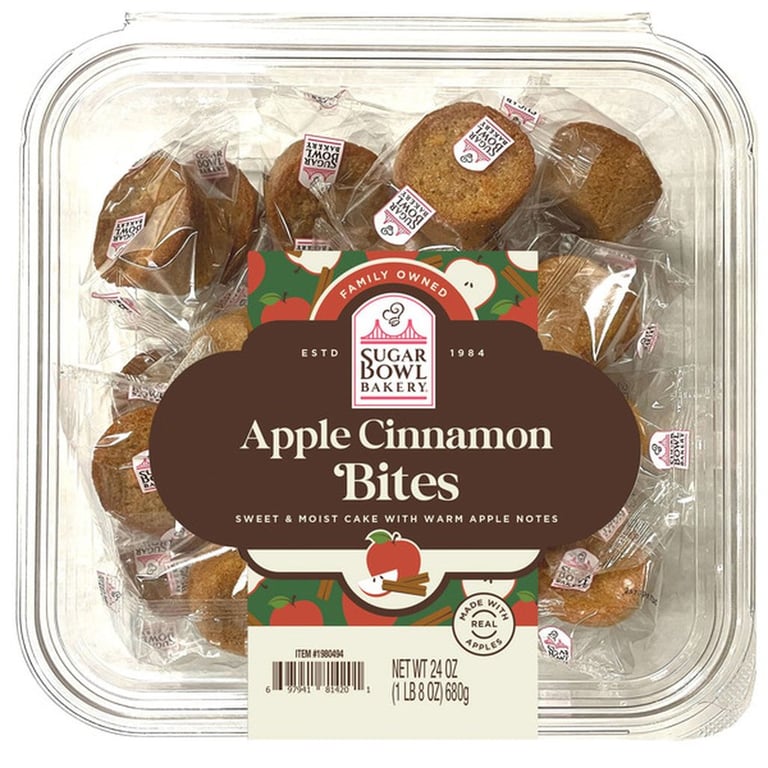 Sugar Bowl Apple Cinnamon Bites, 24 oz