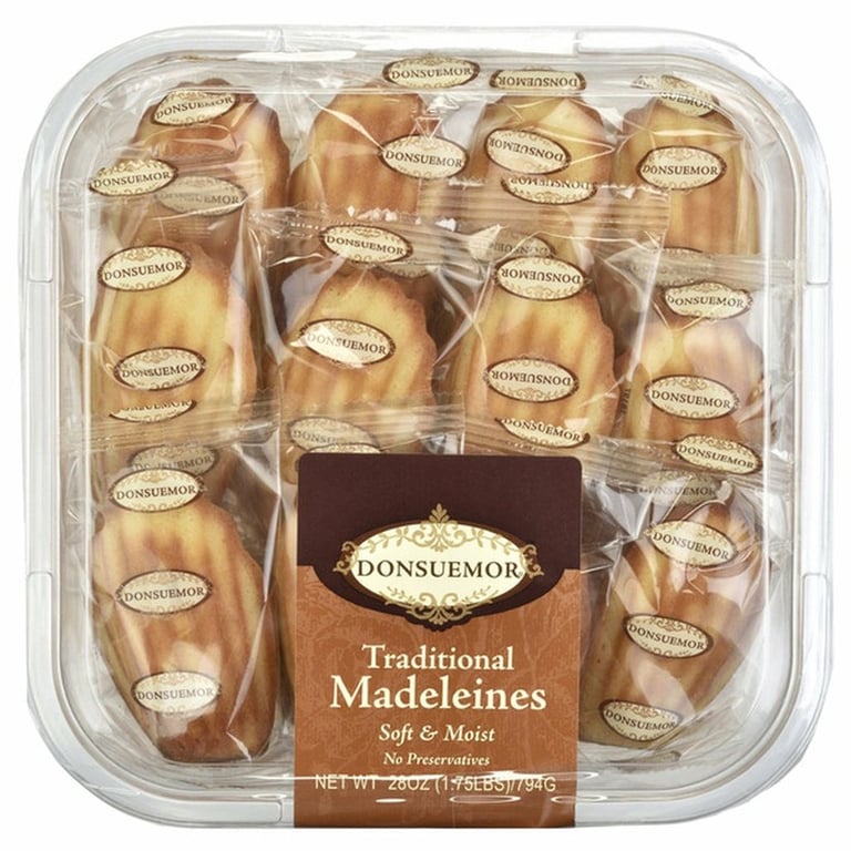 Donsuemor Traditional Madeleines, 28 oz