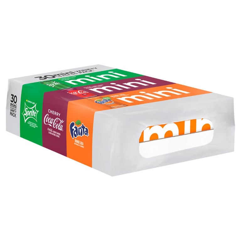 Coca-Cola Mini Variety  30-count 7.5 ounces Each