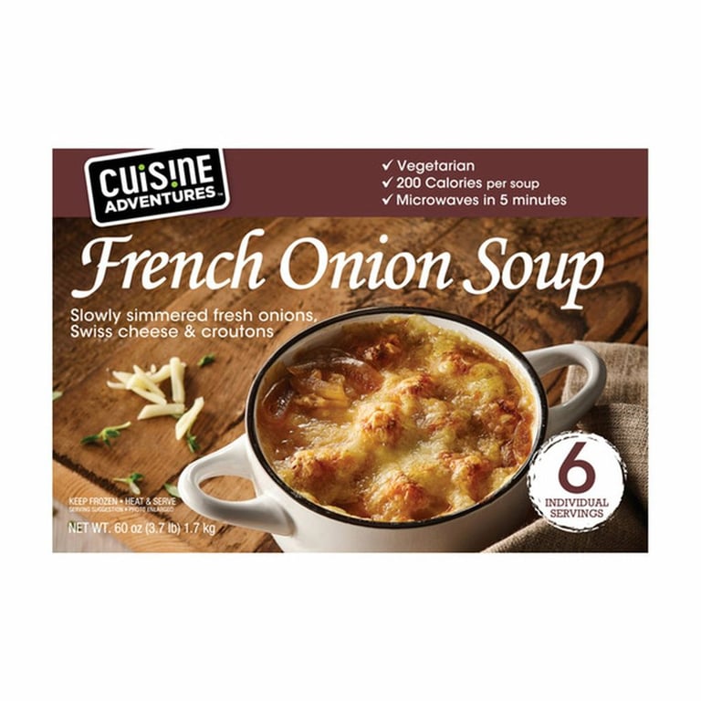 Plats Du Chef French Onion Soup, 10 oz, 6-count