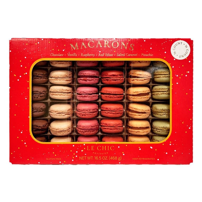 Le Chic Patissier Holiday Macarons, 16.5 ounces