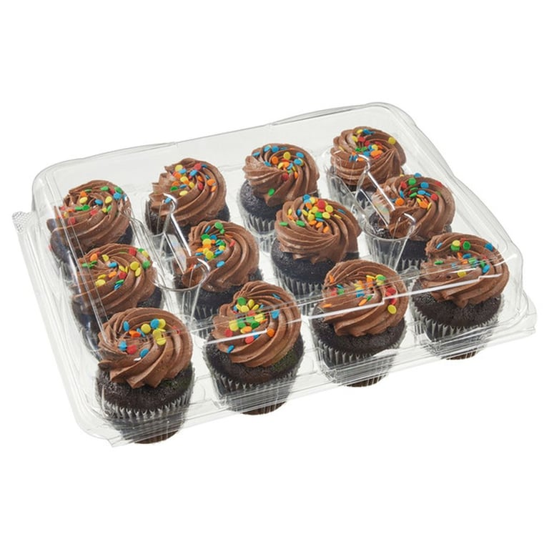 Chocolate Cupcakes with Buttercream icing , 12-count