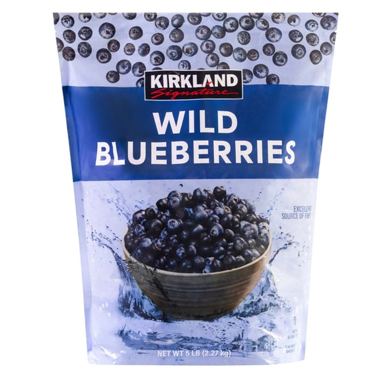 Kirkland Signature Wild Blueberries, 5 lbs