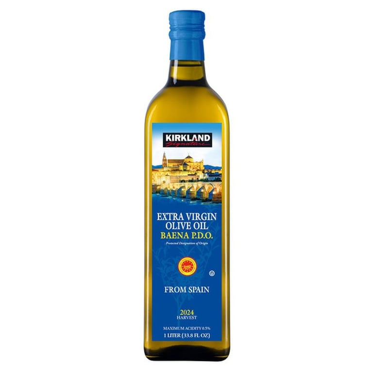 Kirkland Signature Extra Virgin Olive Oil Baena P.D.O., Spain, 1 L