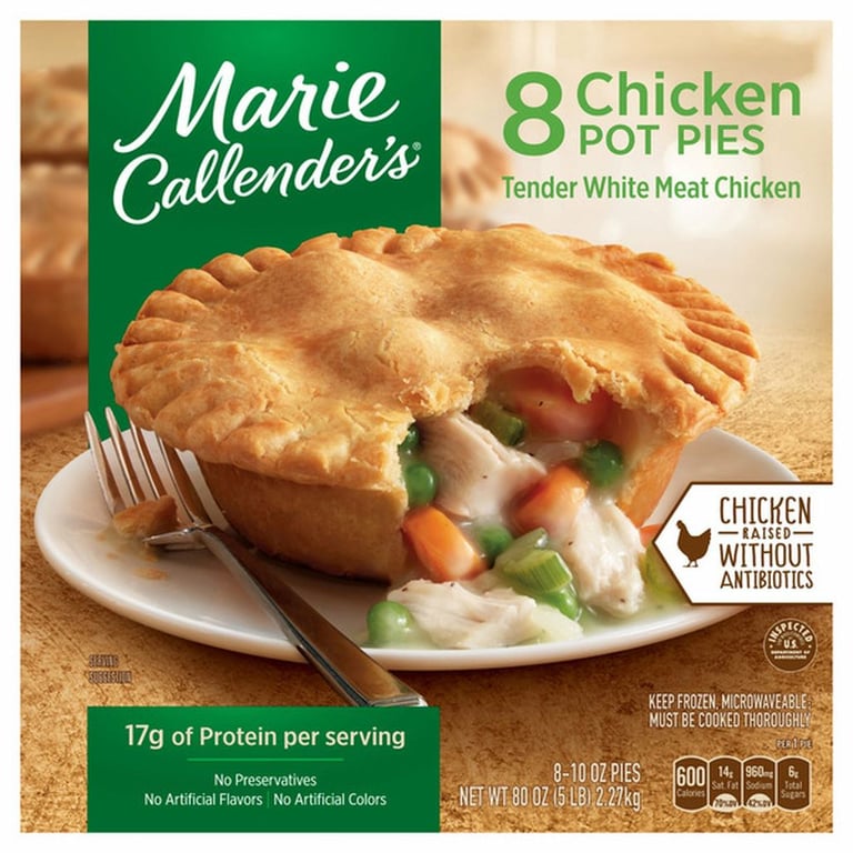 Marie Callender's, Chicken Pot Pies, 10 oz, 8-count