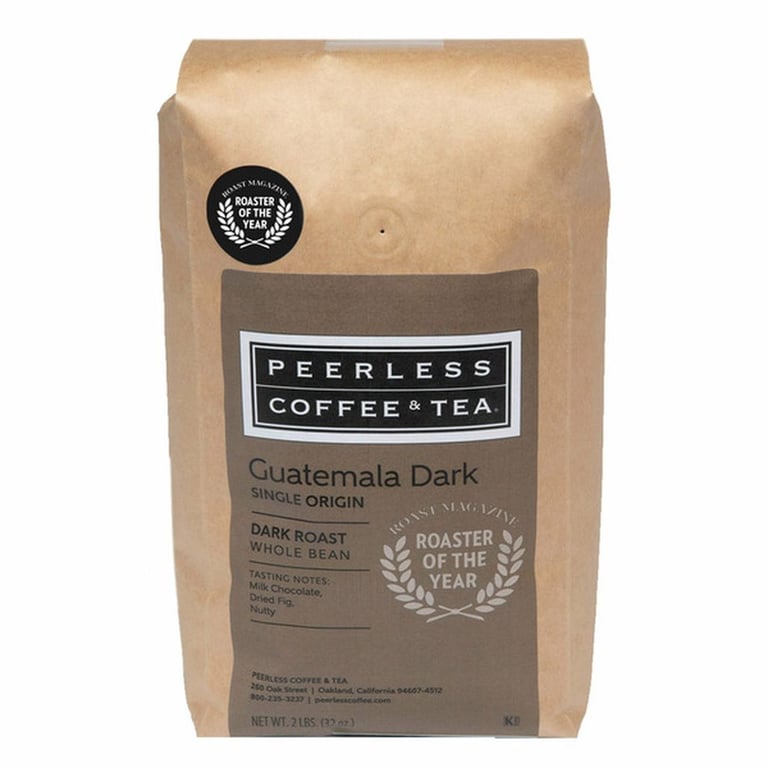 Peerless coffee  Guatemala Whole Bean 2 Pounds