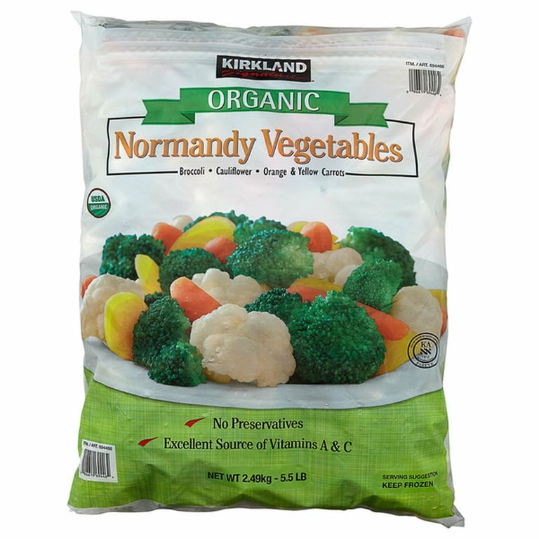 Kirkland Signature Organic Normandy Vegetables, 5.5 lbs
