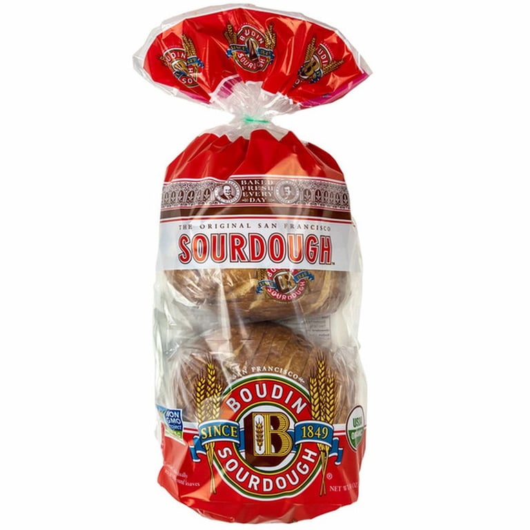 Organic Boudin Sliced Sourdough Round , 2-count 24 ounces each