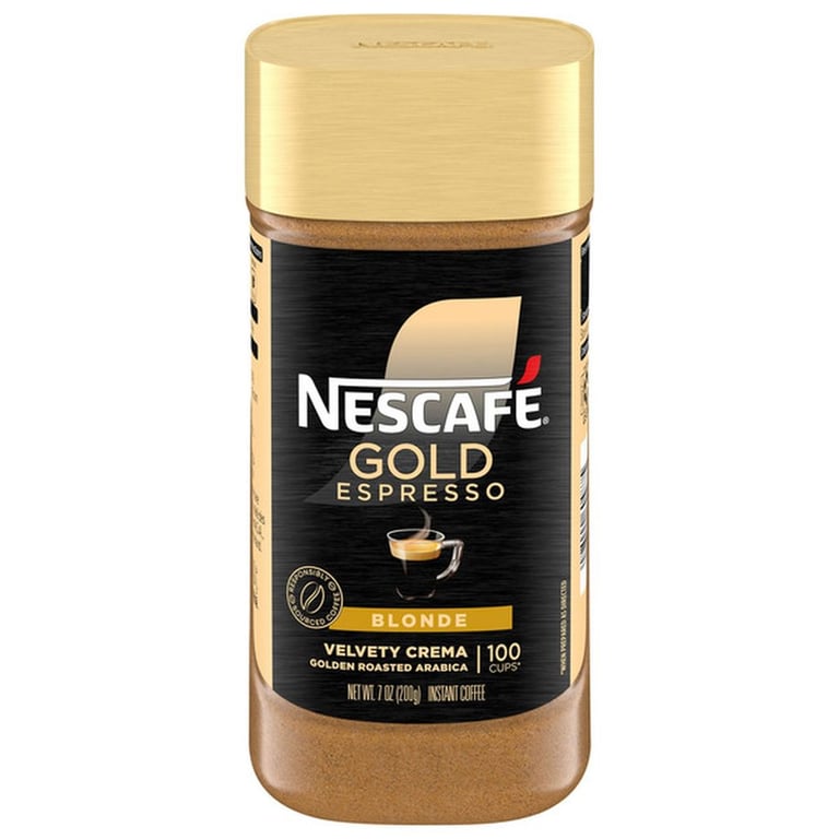 Nescafé Blond Gold Instant Espresso, 7 oz