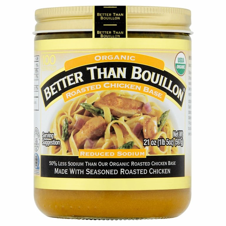 Better Than Bouillon Organic Roasted Chicken Base, 21 oz