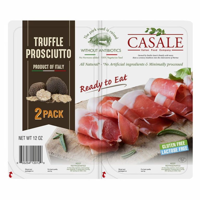 Casale Truffle Prosciutto, 6 oz, 2-count