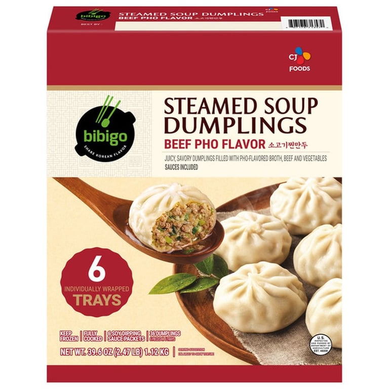 Bibigo Beef Pho Dumplings, 36-count