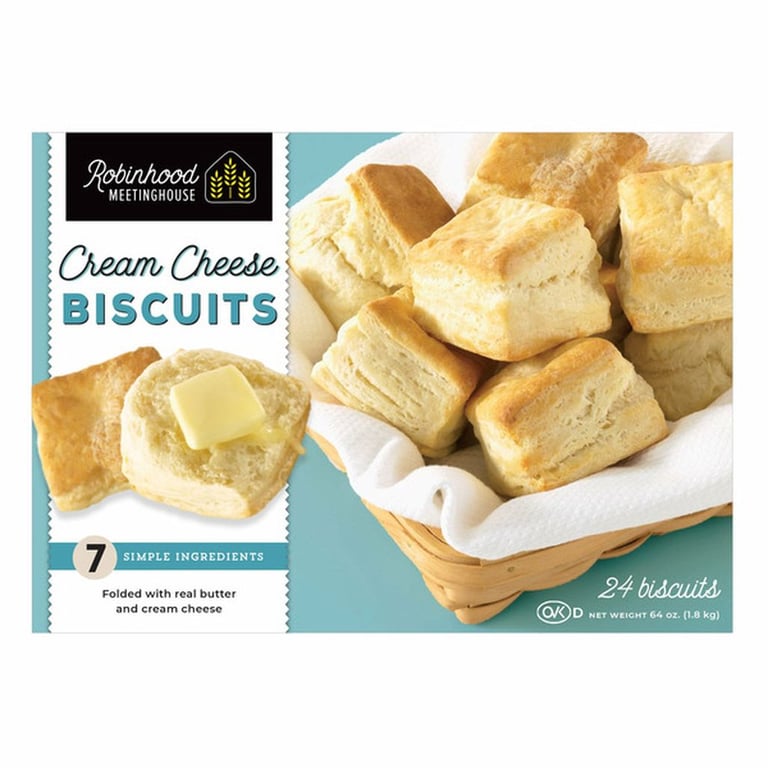 Robinhood Meetinghouse Cream Cheese Biscuits, 24-count