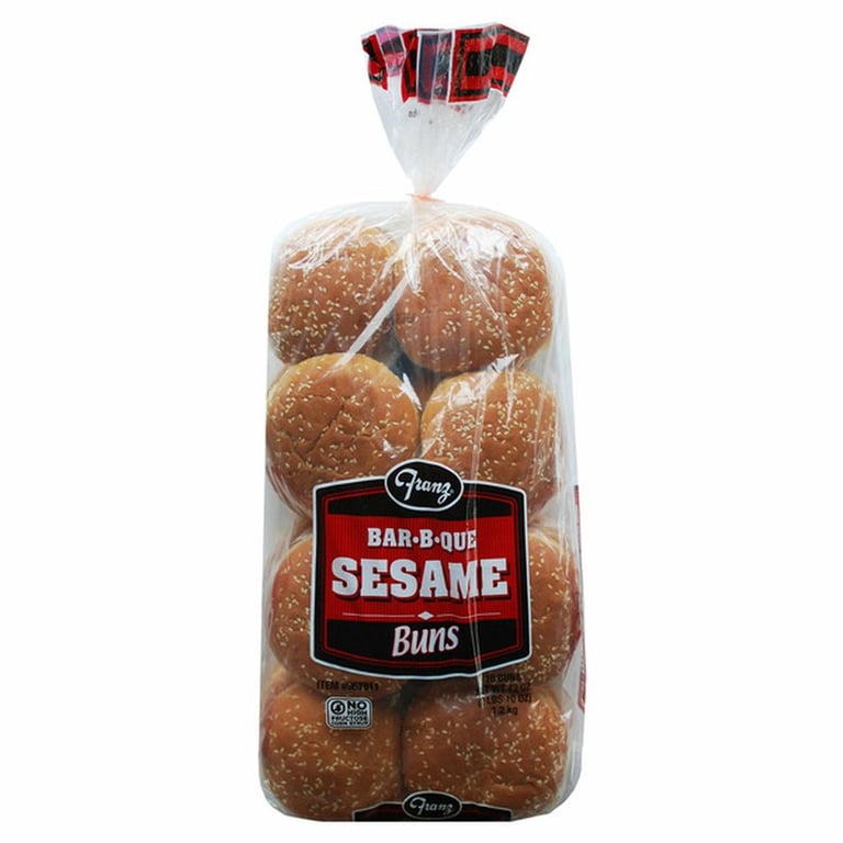 Franz Sesame Hamburger Buns, 16 count 42 ounces