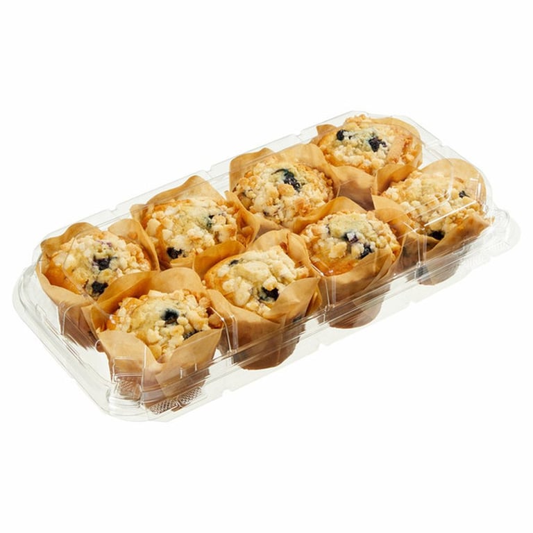Blueberries + Cream Muffin, 8 count