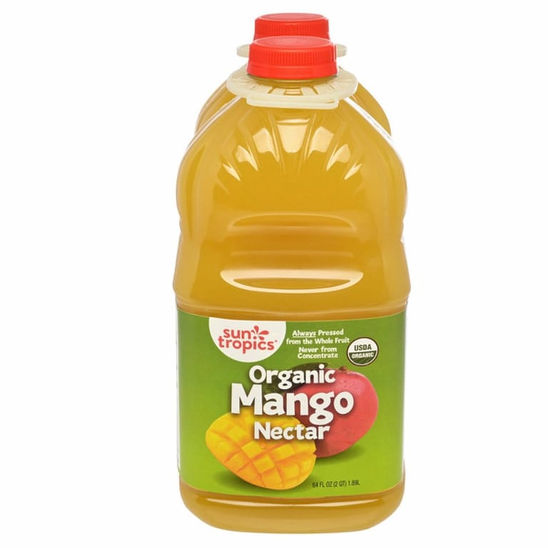 Sun Tropics Organic Mango Nectar, 64 fl oz, 2-count
