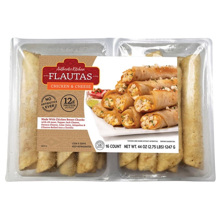 Authentic Kitchen Chicken Flauntas, 44 oz