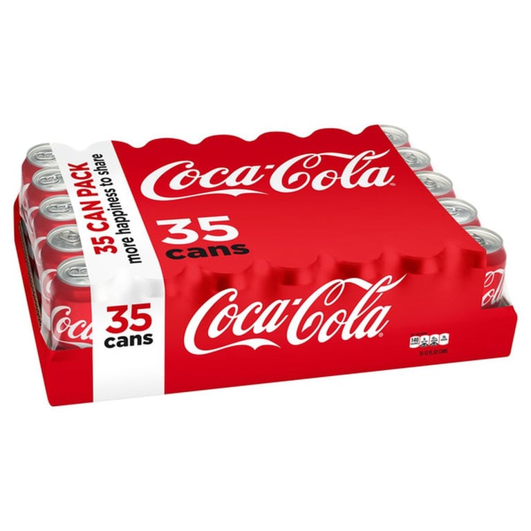 Coca Cola Classic, 35-count 12 ounces Each