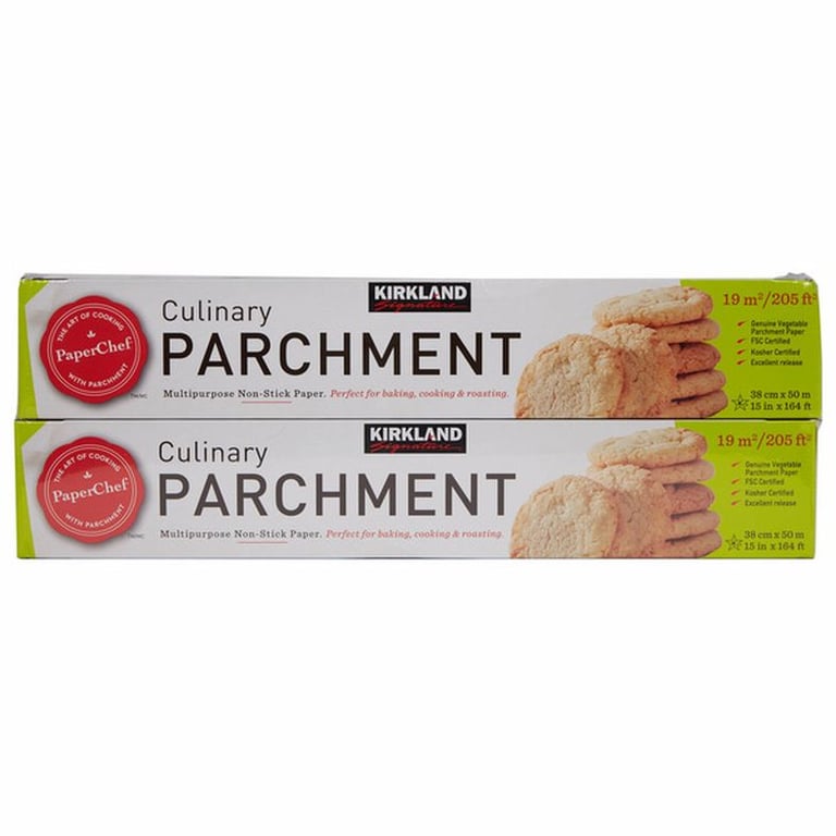 Kirkland Signature Parchment Paper, 15 in x 164 ft, 2 count
