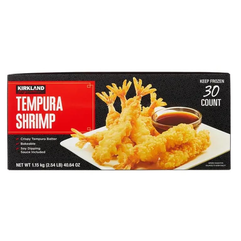 Kirkland Signature Tempura Shrimp, 2.35 lbs, 30-count