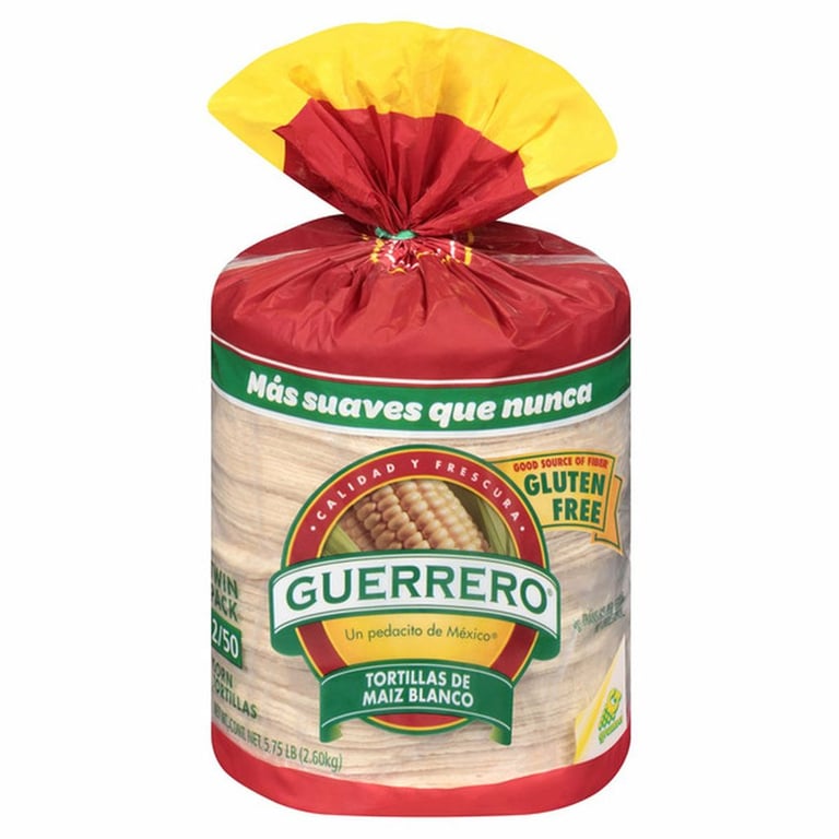 Guerrero 6" Corn Tortillas, 100-count ,90 ounces