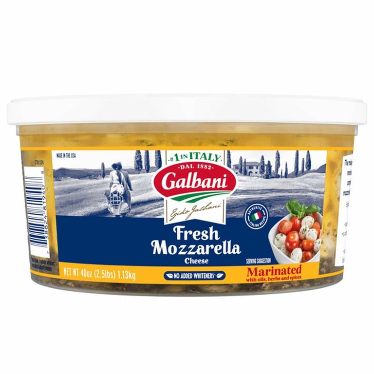 Galbani Marinated Fresh Mozzarella, 40 oz