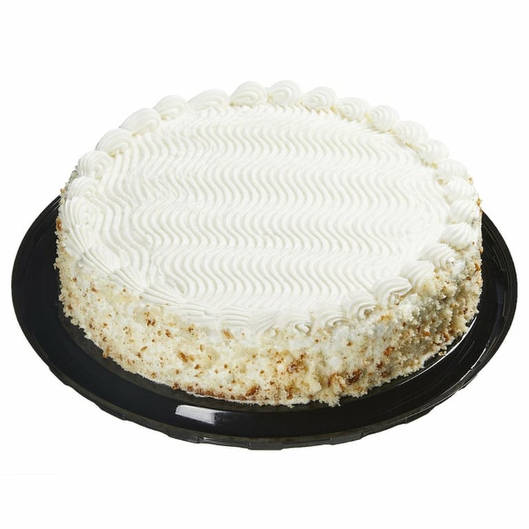10" White Cake with Vanilla Cheesecake  Mousse
