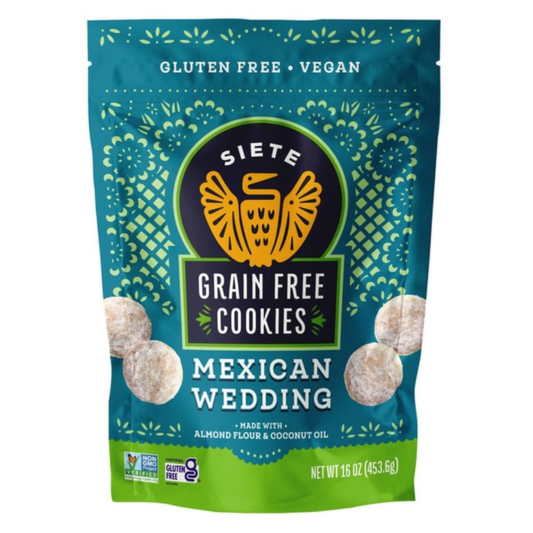 Siete Grain Free Mexican Wedding Cookies, 16 oz