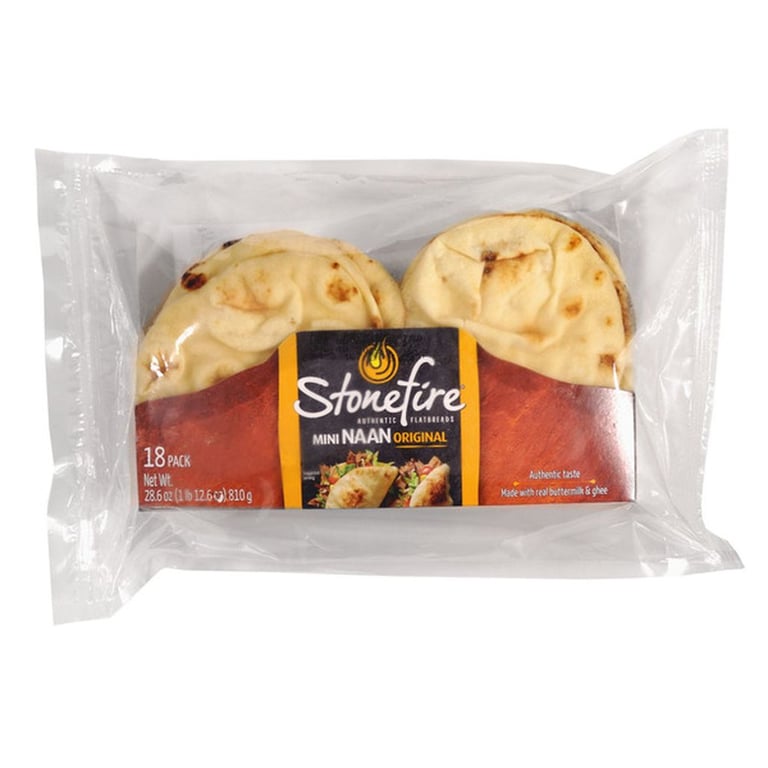Stonefire Mini Naan Original, 18-count, 28.6 oz