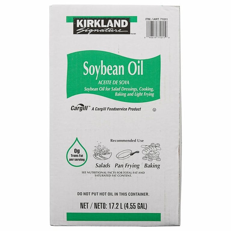 Kirkland Signature Soybean Oil, 4.55 Gal