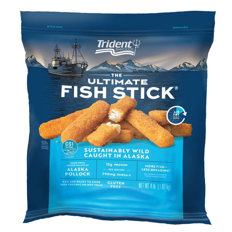 Trident Ultimate Fish Sticks, 4 lbs