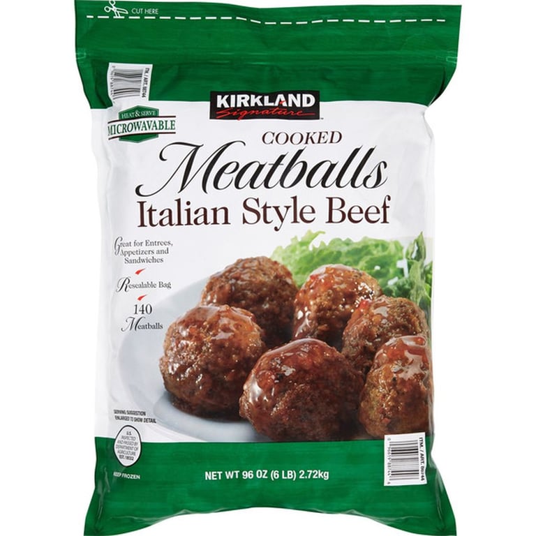 Kirkland Signature Meatballs, 6 lbs
