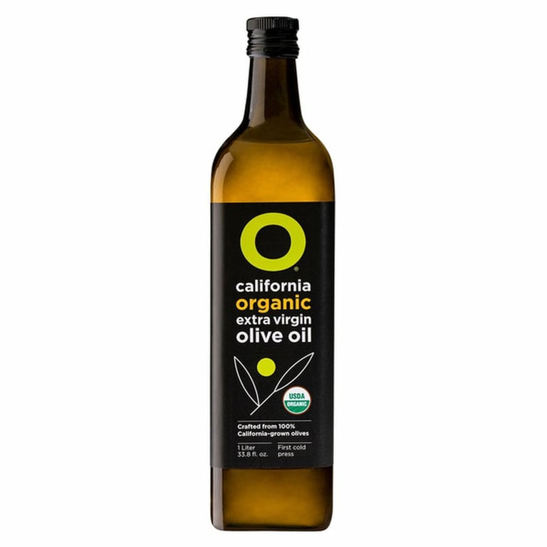 O California Organic Extra Virgin Olive Oil, 33.8 fl oz