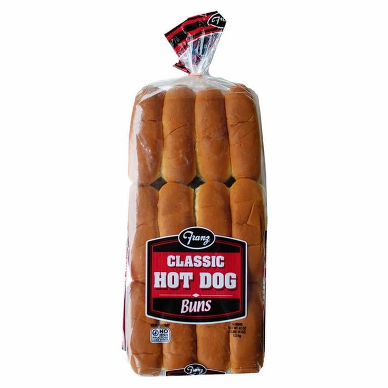 Franz 6 Hot Dog Buns, 24-count , 42 ounces