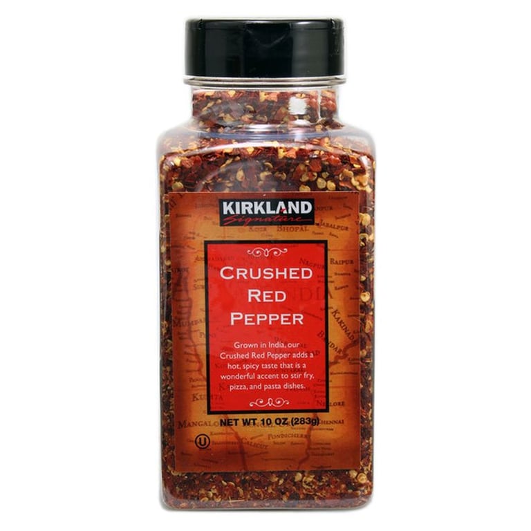 Kirkland Signature, Crushed Red Pepper, 10 oz