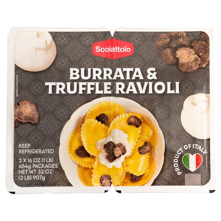 Scoiattola Burrata & Truffle Ravioli, 16 oz, 2-count