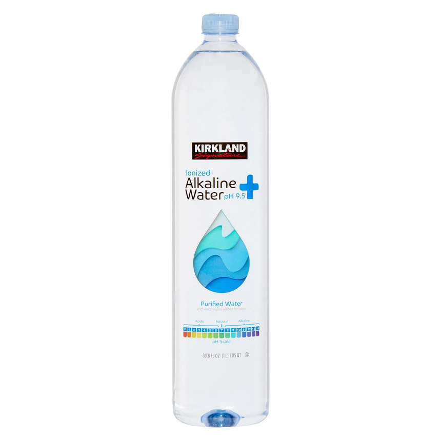 Kirkland Signature Alkaline Water,1 bottle 1 L