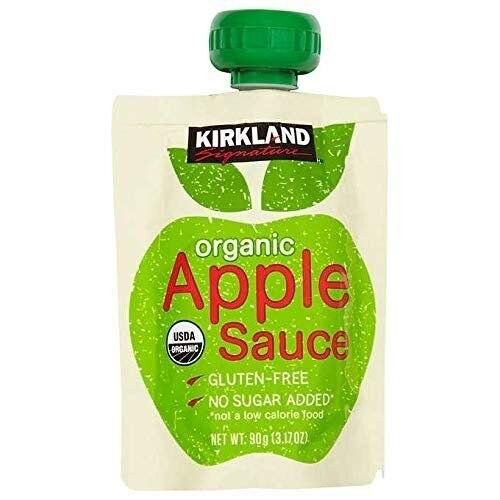 Kirkland Signature, Organic Applesauce, 1 Bag 3.17 oz